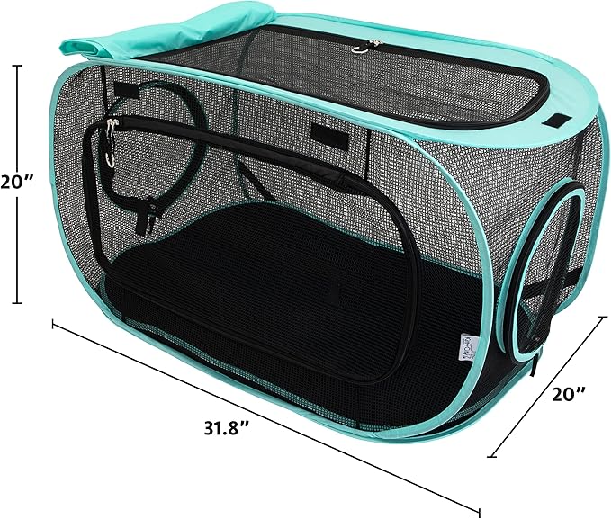 Kitty City Outdoor Catio Furniture and Play Kits for Cats, Outdoor Kennel