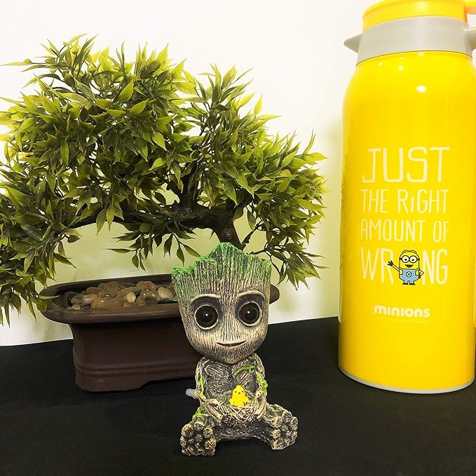 Aquarium Groot Air Bubbler Decorations Fish Tank Air Stone Set