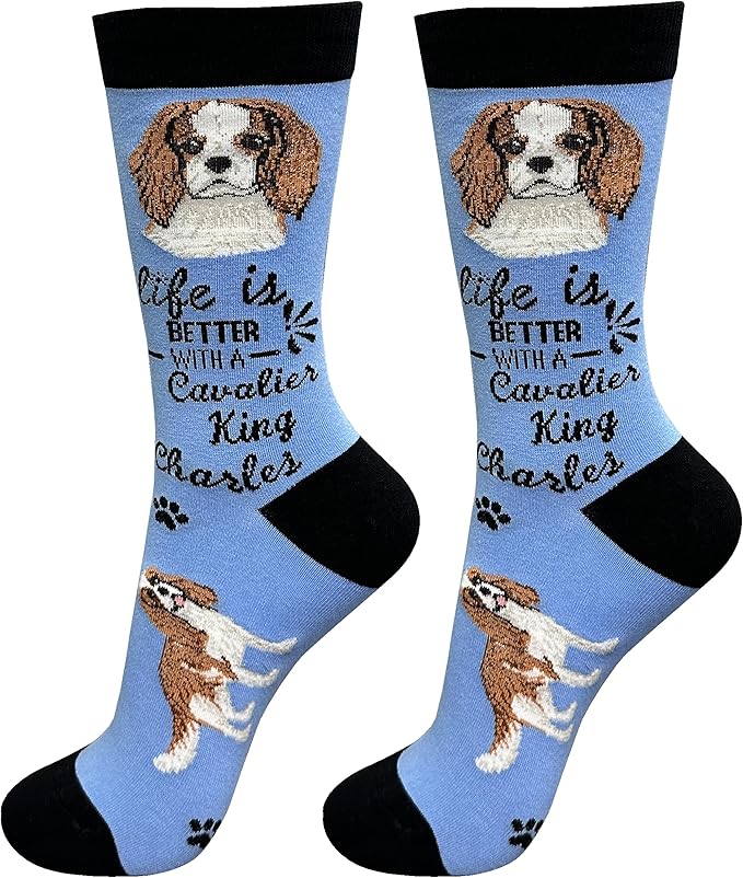 E&S Pets Pet Lover Socks - Dog & Cat Socks - Unisex Novelty Gifts