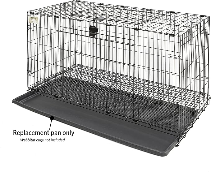 MidWest Homes for Pets 157PAN Model 157 Replacement Pan for Wabbitat, Medium