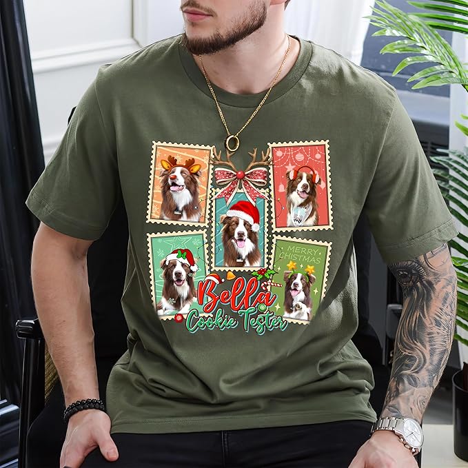 Mit & Mia Custom Your Own Bootleg Rap Shirts for Boyfriend Girlfriend Face Shirt with Photo Gift for Him Her Pet Lovers