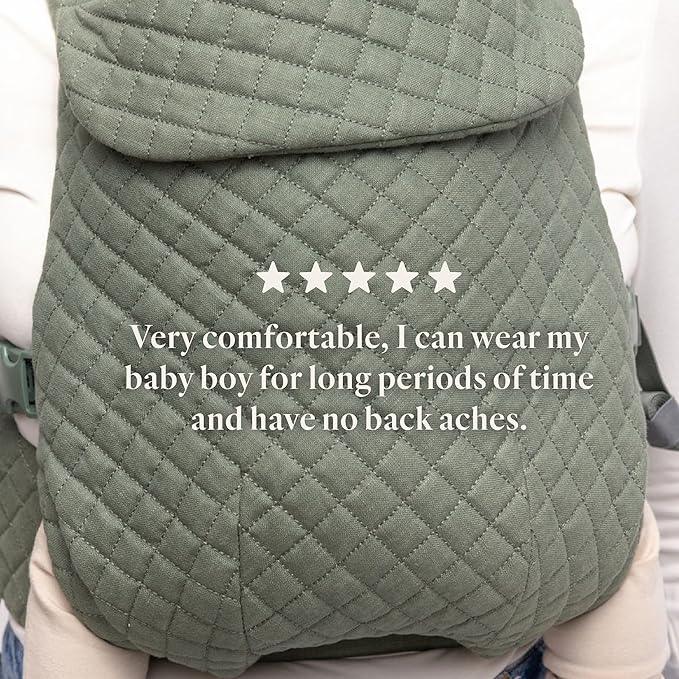 WildBird - Aerial Buckle Carrier - 2-24 Months - Standard (XS-XL) Treepie - Front or Back Carry - Cross Straps, Lumbar Support, Headrest - Hip Healthy - Baby Carrier, Baby Essentials, Amazon Exclusive