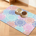 Pet Feeding Mat for Floors Waterproof Dog Mat for Food and Water Absorbent Quick Dry Non Slip mat for Cat Bowls