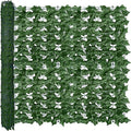 Artificial Ivy Privacy Fence Wall Screen: 40X100 in UV-Anti Faux Greenery Backdrop Ivy Vine Leaf Hedges Fence Panels for Patio, Balcony, Garden, Backyard Indoor Outdoor Green Decor