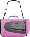 Pawer 18” x 11”x 11” Soft-Sided Foldable Airline Approved Pet Carrier for Cat, Puppy and Small Dog, Washable 600D Oxford Fabric, with Handle and Strap for Carry, Multiple Colors Available