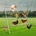 Chicken Perch, Chicken Coop Roosting Perch for Backyard Poultry, Chicken Coop Perch Easy to Assemble & Clean, Farm Chicken Toys (55" L x 40" W)