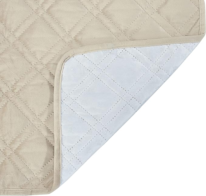Brilliant Sunshine Premium Calming Dog Bed Mat, Silky Velvet, Removable Washable Cover, Cushion Protector and Couch Covers for Dogs, Pets, Cats, Extra Large, Beige Natural