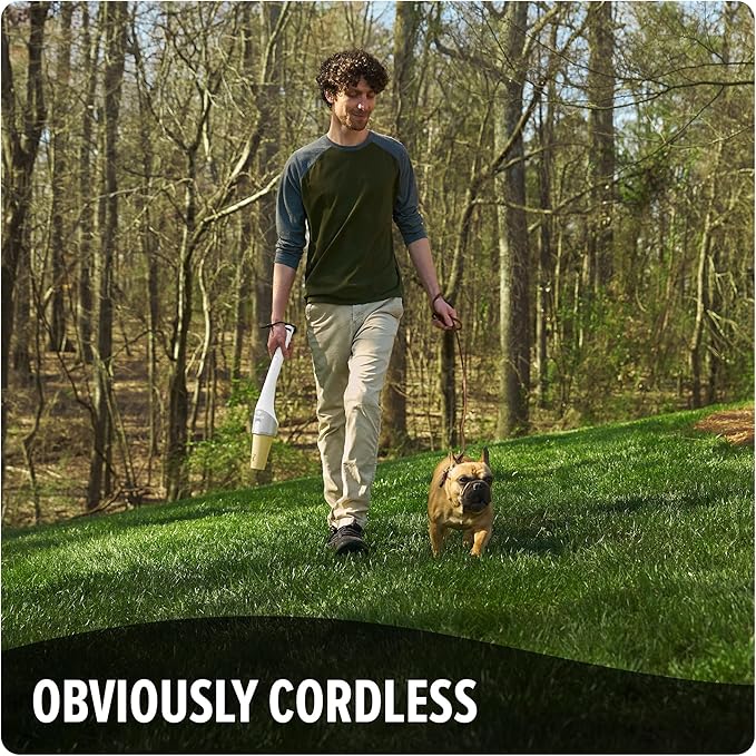 Dirt Devil Dogwalker Pet Waste Vacuum, Portable Handheld Vacuum, No-Contact Poop Scooper for Dogs, Ideal for Dogs up to 50 Pounds, Dog Poop Scooper for Yard Cleanup and Walks