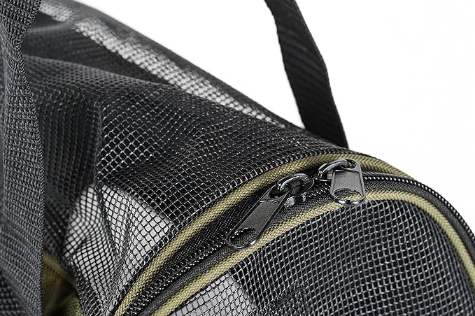Pawer Soft-Sided Pet Carrier for Cat and Small Dog,Olive Color,Medium Size,Washable 600D Oxford Cloth Airline Approved Travel Tote,with 2 Mesh Opens and a Strap for Carry,Multiple Colors Available