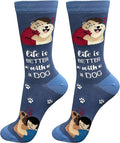 E&S Pets Pet Lover Socks - Dog & Cat Socks - Unisex Novelty Gifts
