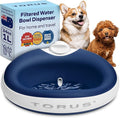Filtered Portable Dog Water Dispenser [Upgraded 2026], 1L / 34oz, Automatic Pet Water Dispenser, No Spill, Noise-Free Dog Water Bowl Dispenser, No Power, Ideal for Small Pets