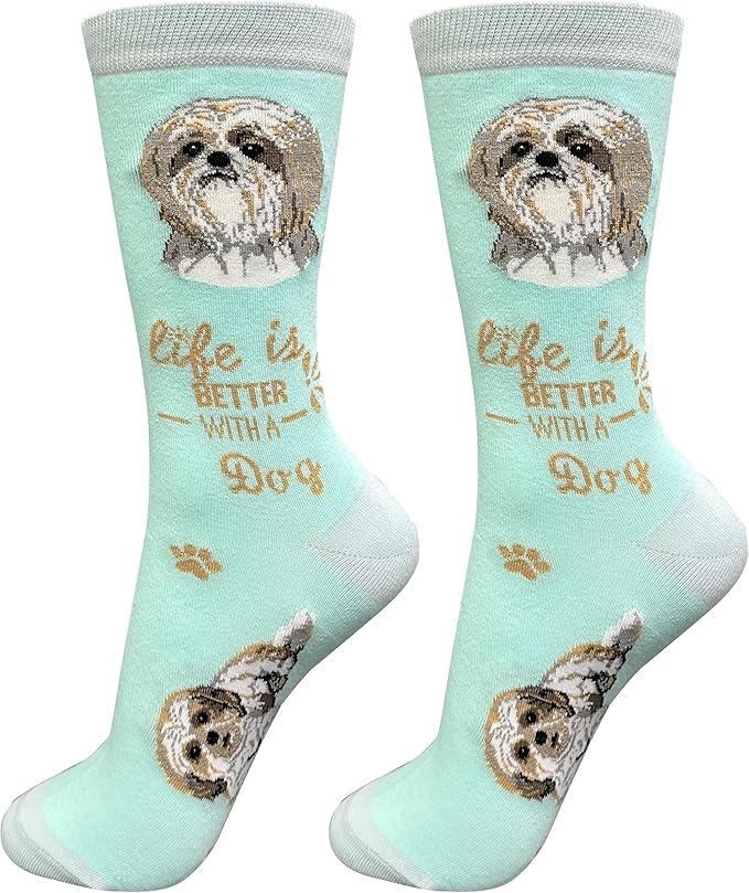 E&S Pets Pet Lover Socks - Dog & Cat Socks - Unisex Novelty Gifts