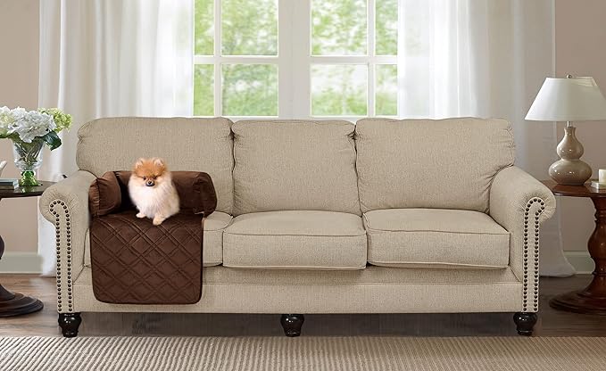 Brilliant Sunshine Premium Calming Dog Bed Mat, Silky Velvet, Removable Washable Cover, Cushion Protector and Couch Covers for Dogs, Pets, Cats, Small, Chocolate
