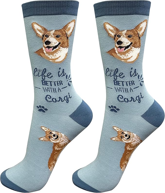 E&S Pets Pet Lover Socks - Dog & Cat Socks - Unisex Novelty Gifts