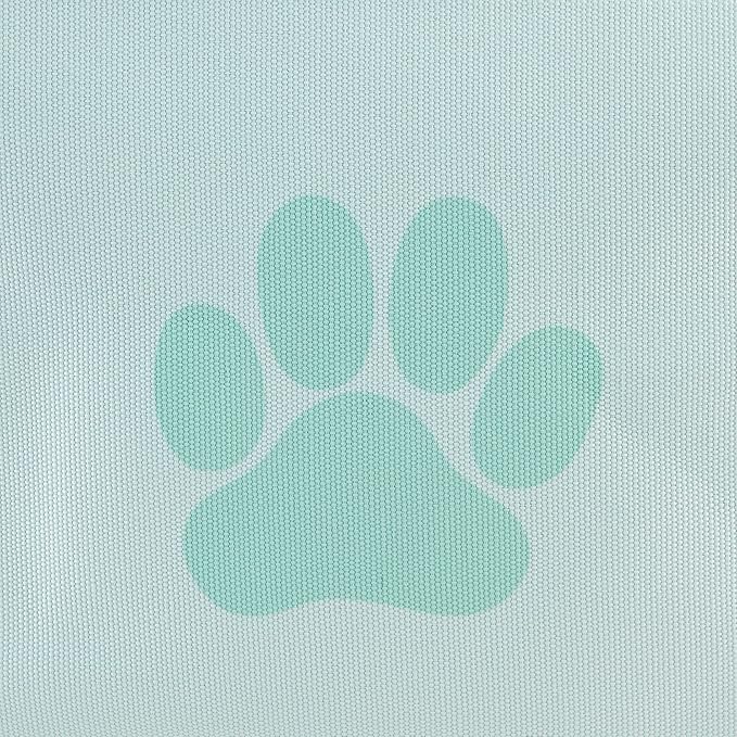 Bone Dry Pet Storage Collection Collapsible Bin, Small Rectangle, Aqua