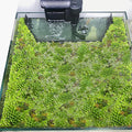 Floating Plant Corral for Aquarium, Fish Tank Accessories to Separate Floating Plants, Automatically Adjusts Height with Water Level, Suitable for All Floating Plants and All Aquariums (Style 1)