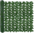 Artificial Ivy Privacy Fence Wall Screen,40X160 in UV-Anti Faux Greenery Backdrop Ivy Vine Leaf Hedges Fence Panels for Patio, Balcony, Garden, Backyard Indoor Outdoor Green Wall Decor