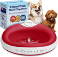 Filtered Portable Dog Water Dispenser [Upgraded 2026], 1L / 34oz, Automatic Pet Water Dispenser, No Spill, Noise-Free Dog Water Bowl Dispenser, No Power, Ideal for Small Pets