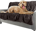 PETMAKER Dog Blanket - 80x100in Reversible Sherpa Blanket - Throw Blankets for Bed, Couch, or Car - Machine Washable Puppy Essentials (Charcoal)