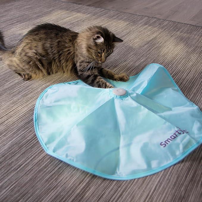 SmartyKat Electronic Motion/Moving Toys for Cats & Kittens, Battery Powered, Mimics Motion of Real Prey, Fun & Interactive Play - Multiple Styles