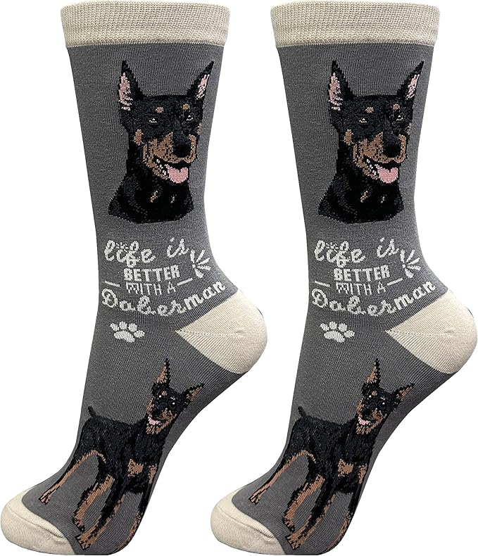 E&S Pets Pet Lover Socks - Dog & Cat Socks - Unisex Novelty Gifts