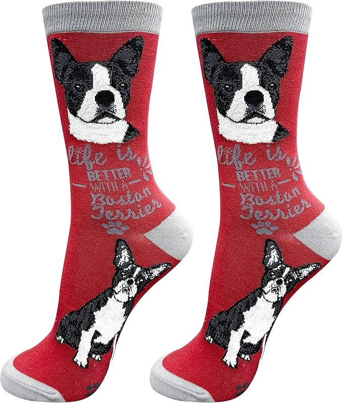 E&S Pets Pet Lover Socks - Dog & Cat Socks - Unisex Novelty Gifts