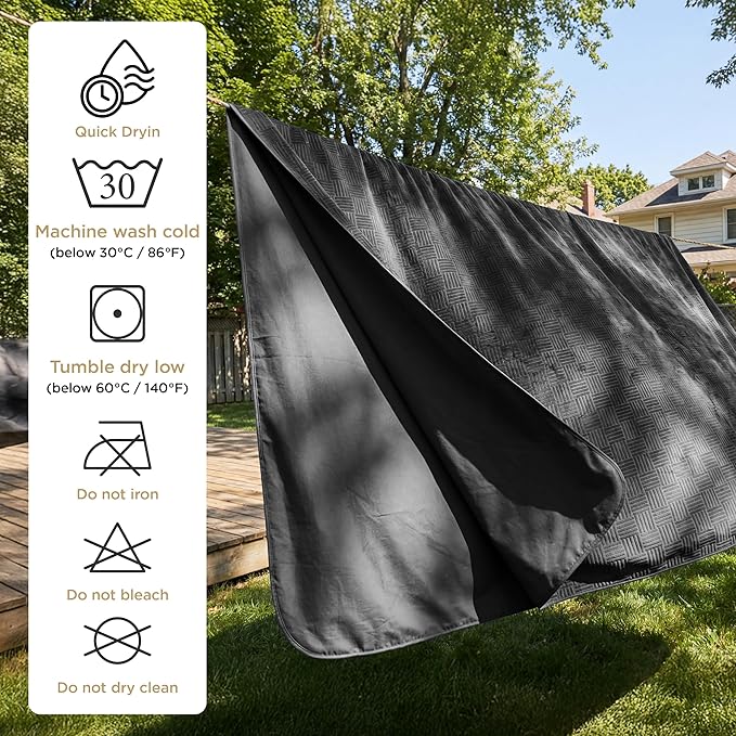 Bedsure Waterproof Couch Cover for Dogs Washable - Waterproof Blanket for Couch Sofa Cozy, Lightweight Furniture Protector for Pet Cat Quick Drying Puppy, Charcoal, 30x70IN