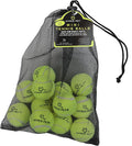 Hyper Pet Mini Tennis Balls for Dogs - 12 Pack (Dog Ball Toys for Exercise, Fetch K9 Mini Kannon K2) Interactive Toys & Tennis Balls - Great for Small Dogs