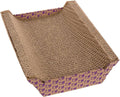 SmartyKat Super Scratcher Chaise Corrugated Cat Scratcher,Catnip Infusion Technology - Brown,One Size,(Pack of 6)