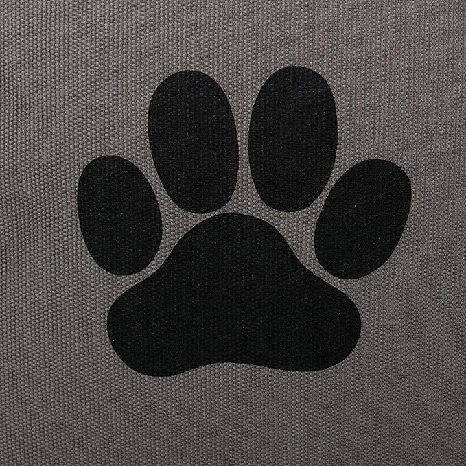 Bone Dry Pet Storage Collection Collapsible Bin, Small Rectangle, Gray