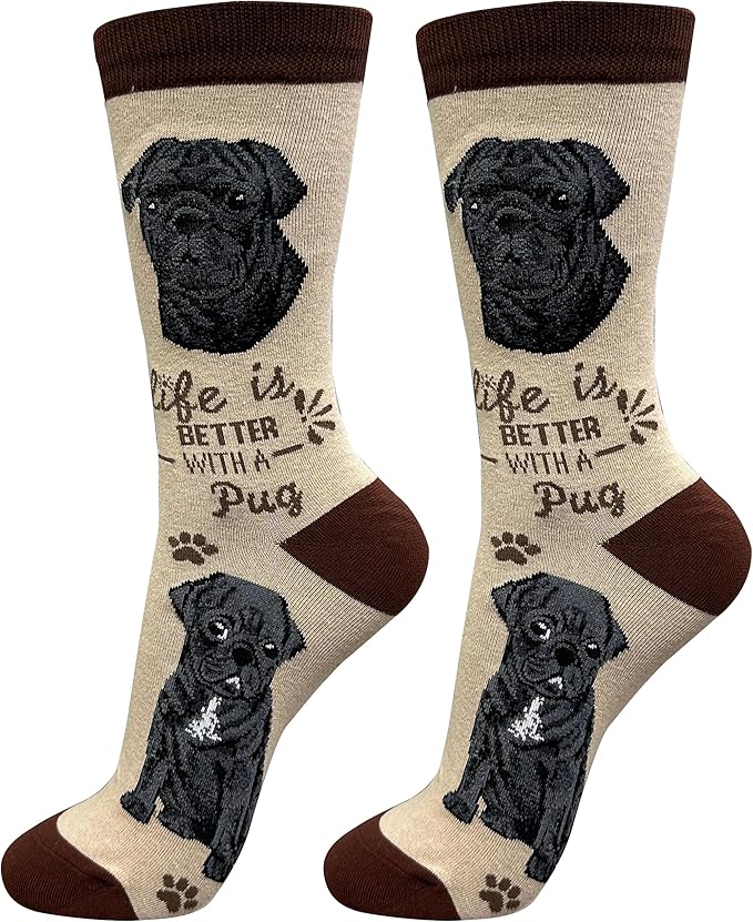 E&S Pets Pet Lover Socks - Dog & Cat Socks - Unisex Novelty Gifts