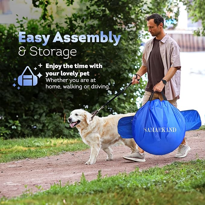 Dog Agility Course Backyard Set, Including Dog Tunnel Bags for Agility Dog Jumps and All Toys - Professional Dog Agility Equipment Range - Dog Training Course Equipment, Dog Obstacle Course Backyard