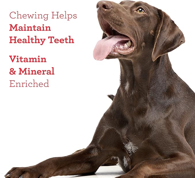 DreamBone RattleBall Small Chews, Rawhide-Free Chews for Dogs, with Real Chicken Treats Inside, 14 Count (Pack of 4)
