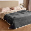 Kritter Planet Waterproof Bed Blanket for Dogs, Washable Stain Proof Pad Bed Cover, Reversible Leakproof Furniture Protector, Liquid Pee Proof Blanket for Couch Sofa, 80x60 inch, Queen Size