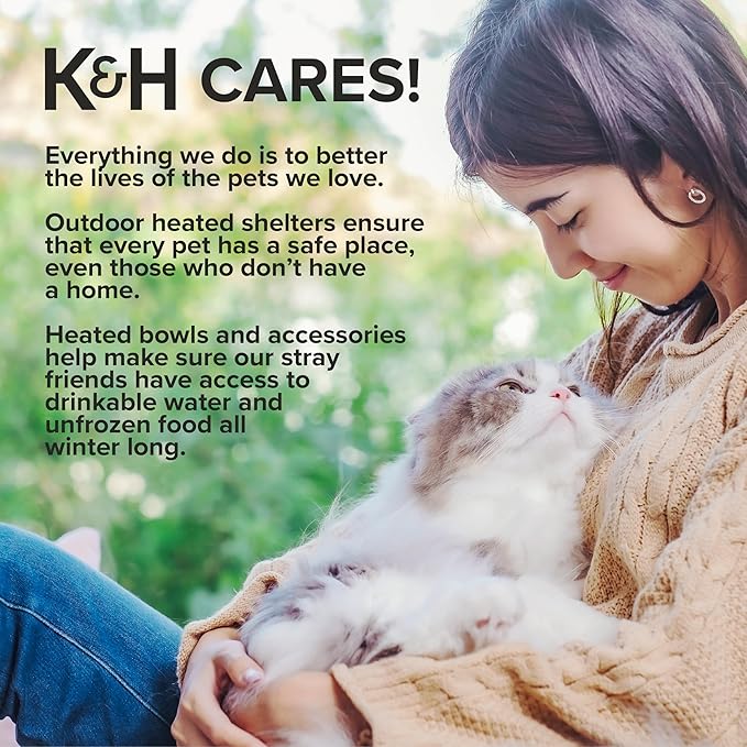 K&H Pet Products Kitty Sill Cat Window Perch for Large Cats, Orthopedic Window Hammock Bed Holds 40LBS, Washable Cover, Kitty Windowsill Bed Seat for Indoors - Cream Fleece, Unheated, 14 X 24in
