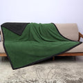 Kritter Planet Waterproof Bed Blanket, Washable Stain Proof Pad Bed Cover, Reversible Leakproof Furniture Protector, Liquid Pee Proof Blanket for Couch Sofa, 80x60 inch, Queen Size