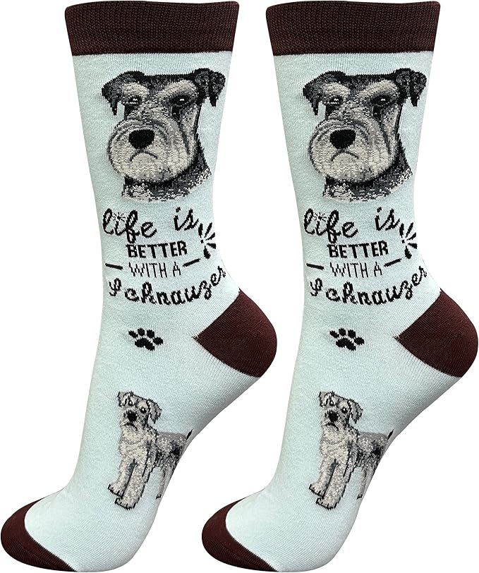 E&S Pets Pet Lover Socks - Dog & Cat Socks - Unisex Novelty Gifts