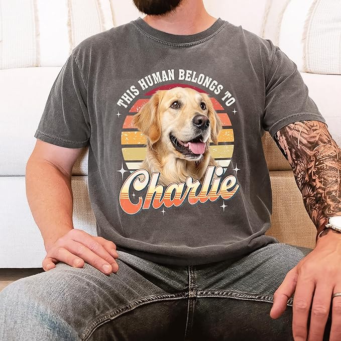 Mit & Mia Custom Your Own Bootleg Rap Shirts for Boyfriend Girlfriend Face Shirt with Photo Gift for Him Her Pet Lovers