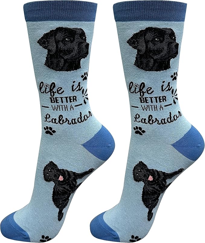 E&S Pets Pet Lover Socks - Dog & Cat Socks - Unisex Novelty Gifts