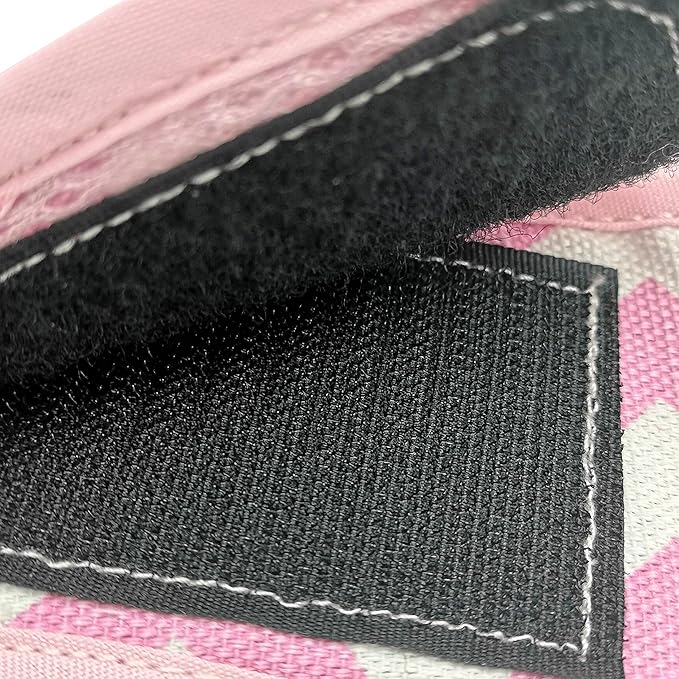 Cat Harness and Leash for Walking Escape Proof, Adjustable Cat Vest Harness, Padded Stylish Cat Walking Jackets, Pink Plaid, Extra Large