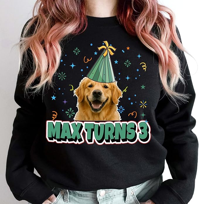 H-DEWALL Custom Shirts Custom Bootleg Rap Shirt for Him Custom Face Shirt with Photo Pet Custom Tees Gift for Dog Cat Lover