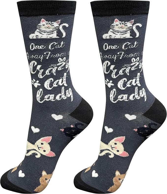 E&S Pets Pet Lover Socks - Dog & Cat Socks - Unisex Novelty Gifts