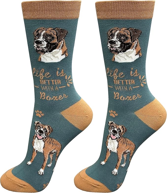 E&S Pets Pet Lover Socks - Dog & Cat Socks - Unisex Novelty Gifts