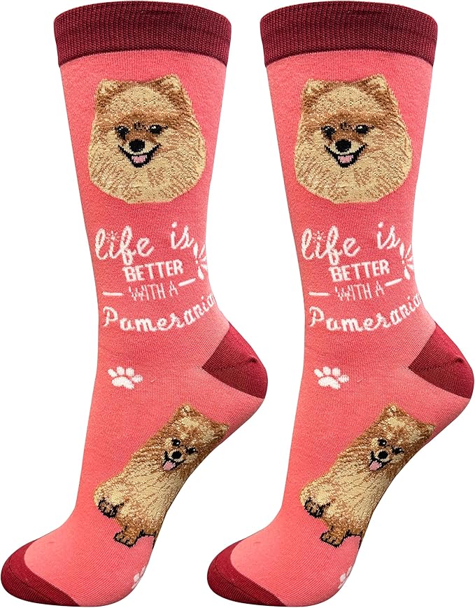 E&S Pets Pet Lover Socks - Dog & Cat Socks - Unisex Novelty Gifts