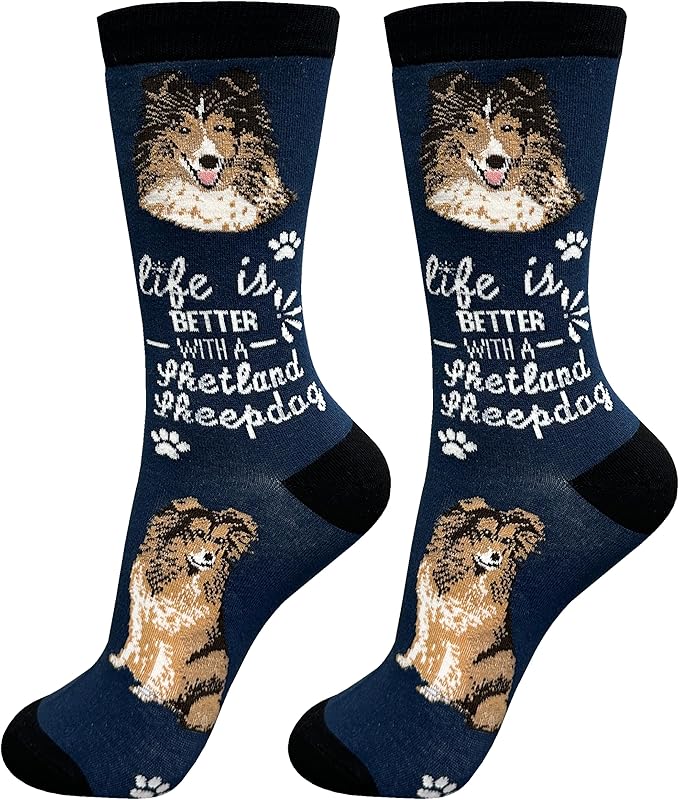 E&S Pets Pet Lover Socks - Dog & Cat Socks - Unisex Novelty Gifts