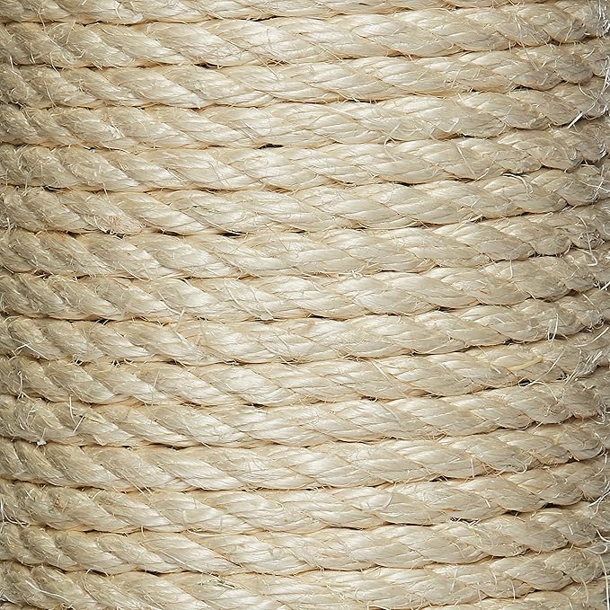 MidWest Homes for Pets Feline Nuvo Grand Forte Scratching Post, 41 Inches Tall, Heavy-Duty Sisal Post with Wide Base, Thick Brown Faux Fur, for Large and Multi-Cat Households