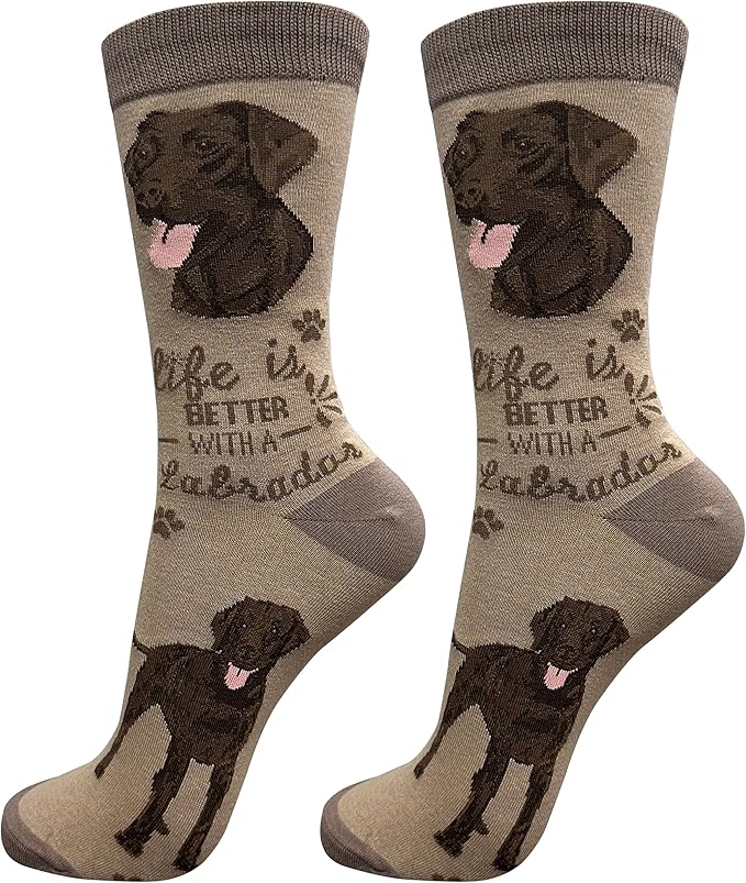 E&S Pets Pet Lover Socks - Dog & Cat Socks - Unisex Novelty Gifts