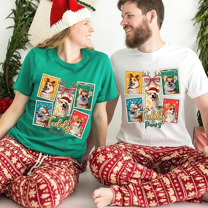 Mit & Mia Custom Your Own Bootleg Rap Shirts for Boyfriend Girlfriend Face Shirt with Photo Gift for Him Her Pet Lovers