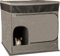 Pet Gear Pro Pawty for Cats with littertraX Mat, Put an end to Scattered Litter, Foldable, Easy Clean, Litterbox not Included, 2 Models, 2 Colors