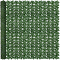 Artificial Ivy Privacy Fence Wall Screen: 72 x144 in UV-Anti Faux Greenery Backdrop Ivy Vine Leaf Hedges Fence Panels for Patio, Balcony, Garden, Backyard Indoor Outdoor Green Wall Decor